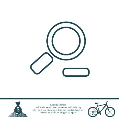 Web satırı simgesi zoom