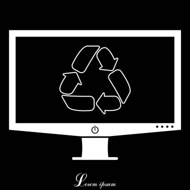 geri dönüşüm Web simgesi