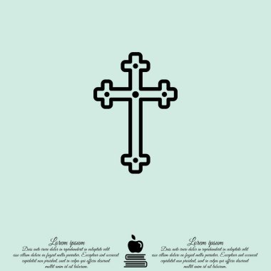 çapraz basit simgesi