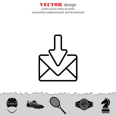 e-posta simgesi tasarım.
