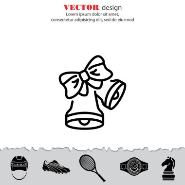 Bell ile yay satırı simgesi