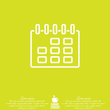 Takvim satırı simgesi