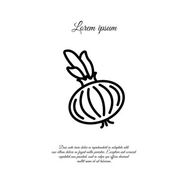 Soğan ampul web satırı simgesi