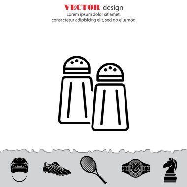 Tuz ve biber satırı simgesi