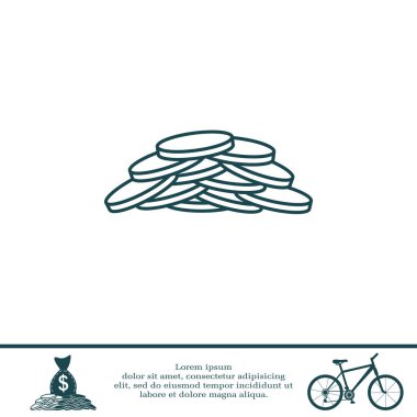 sikke simge yığını