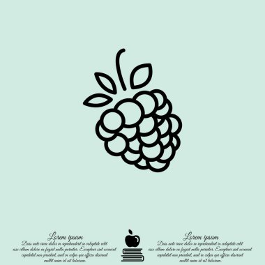 Ahududu Web satırı simgesi