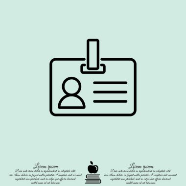 Tasarım kartı simgesinin.