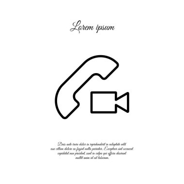 Görüntülü arama web simgesi