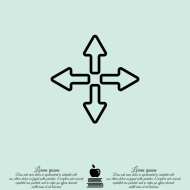 Web satırı simgesi