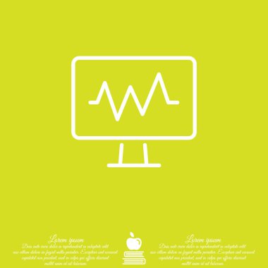 Nabız izleme web satırı simgesi