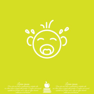 Tasarım bebek simgesinin.