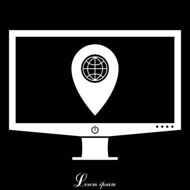 harita işaretçi simgesi