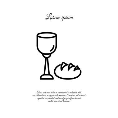 Ekmek ve şarap simgesi