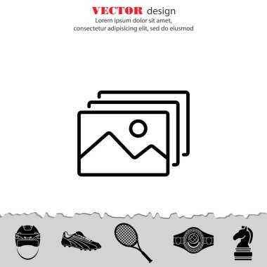 Galeri web satırı simgesi