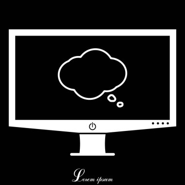 Bulut düşünme simgesi