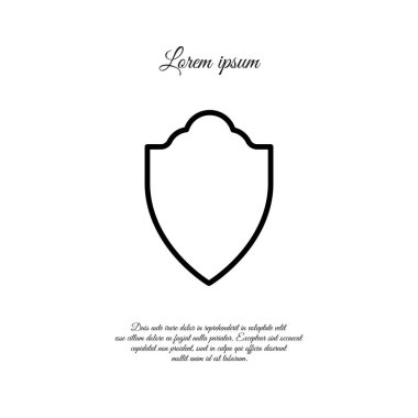 Kalkan Web satırı simgesi