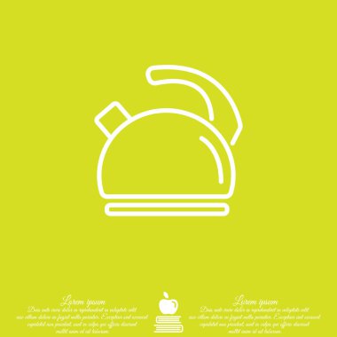 Su ısıtıcısı Web satırı simgesi