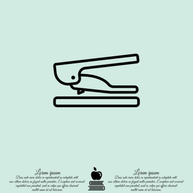 Delik Zımba simgesi