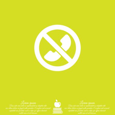 Yasaklı arama simgesi