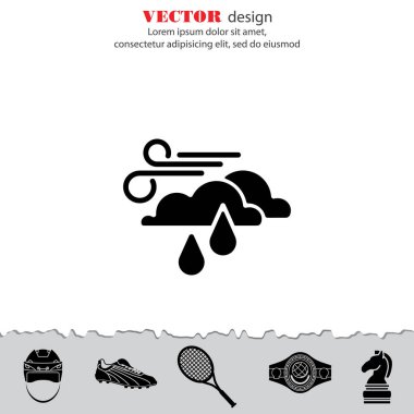 Rüzgar, bulutlar ve yağmur