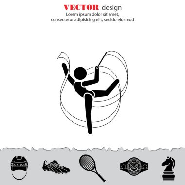 Jimnastikçi web simgesi