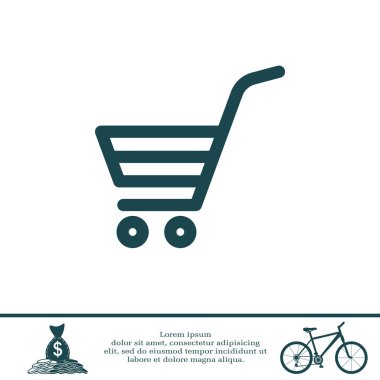 Alışveriş arabası simgesi