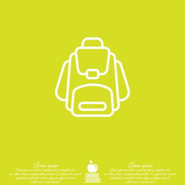 Sırt çantası satırı simgesi