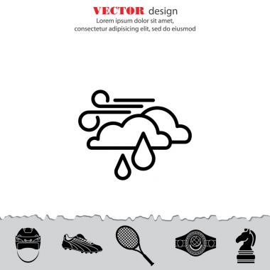 Rüzgar, bulutlar ve yağmur