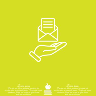 e-posta simgesi tasarım.