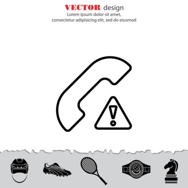 Uyarı arama simgesi