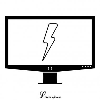 Şimşek düzlüğü simgesi