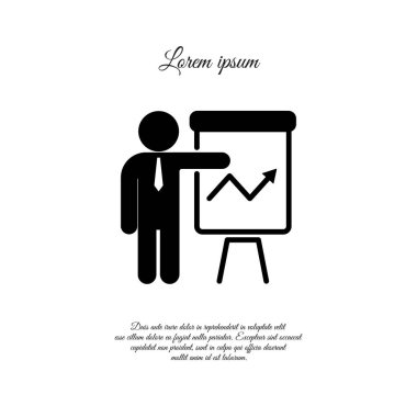 Web satırı simgesi. İş