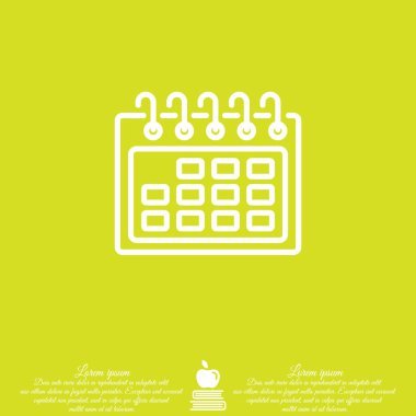 Takvim satırı simgesi