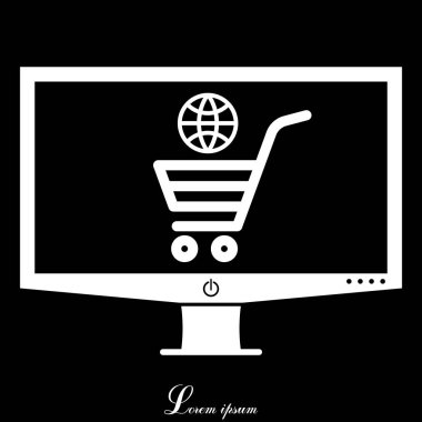 Alışveriş arabası simgesi