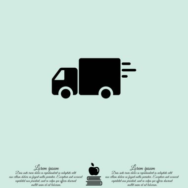 Web simgesi. Teslimat