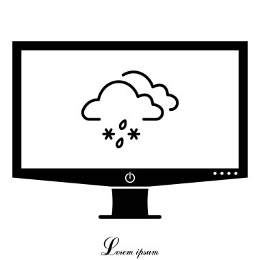 kar ve yağmur bulutu