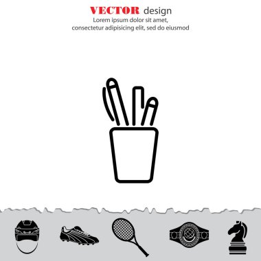  cam kalemler ve kurşun kalemler