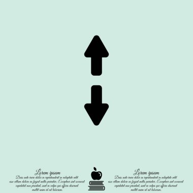 Yukarı ve aşağı okları