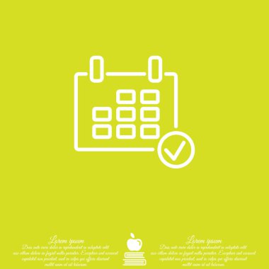 Takvim satırı simgesi