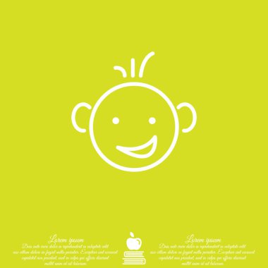 Tasarım bebek simgesinin.