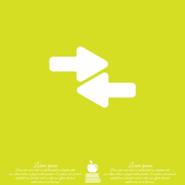 sol ve sağ okları simge