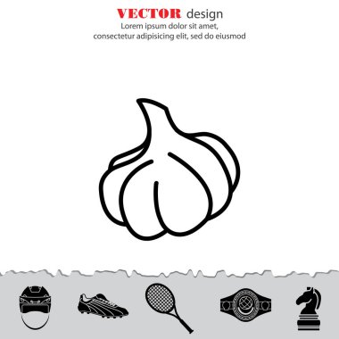 Sarımsak web satırı simgesi