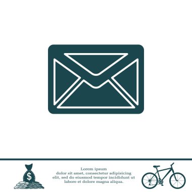 e-posta simgesi tasarım.