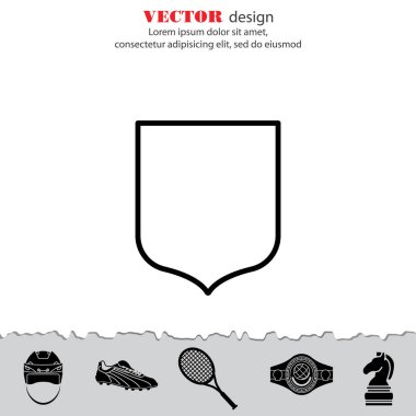 Kalkan Web satırı simgesi