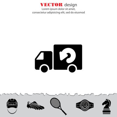 Web simgesi. Teslimat