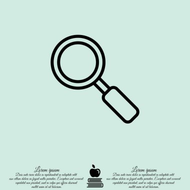 Büyüteç'i web satırı simgesi