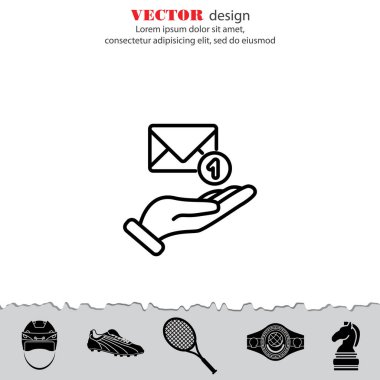 e-posta simgesi tasarım.