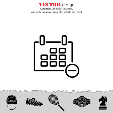 Takvim satırı simgesi