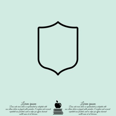 Kalkan Web satırı simgesi