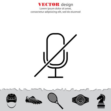Tasarım mikrofonu simgesinin
